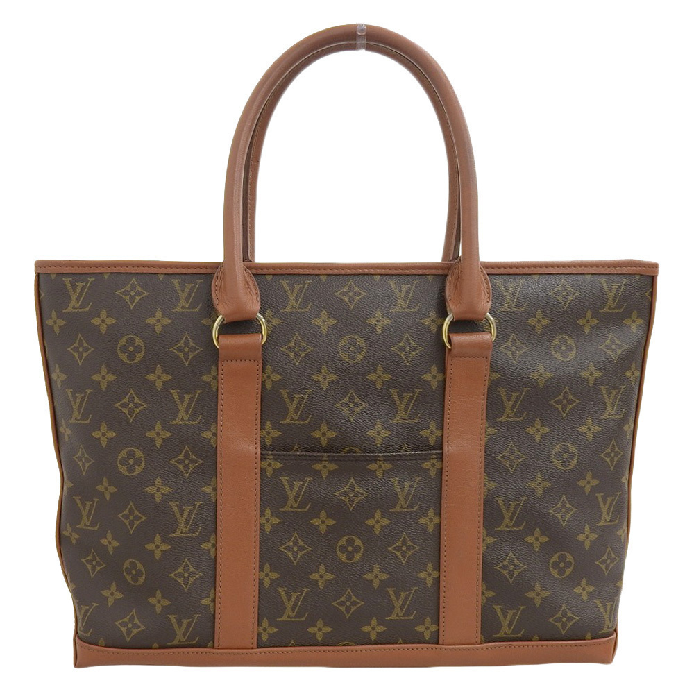 Louis Vuitton Handbag Bag Weekend Sac Monogram Tote Brown